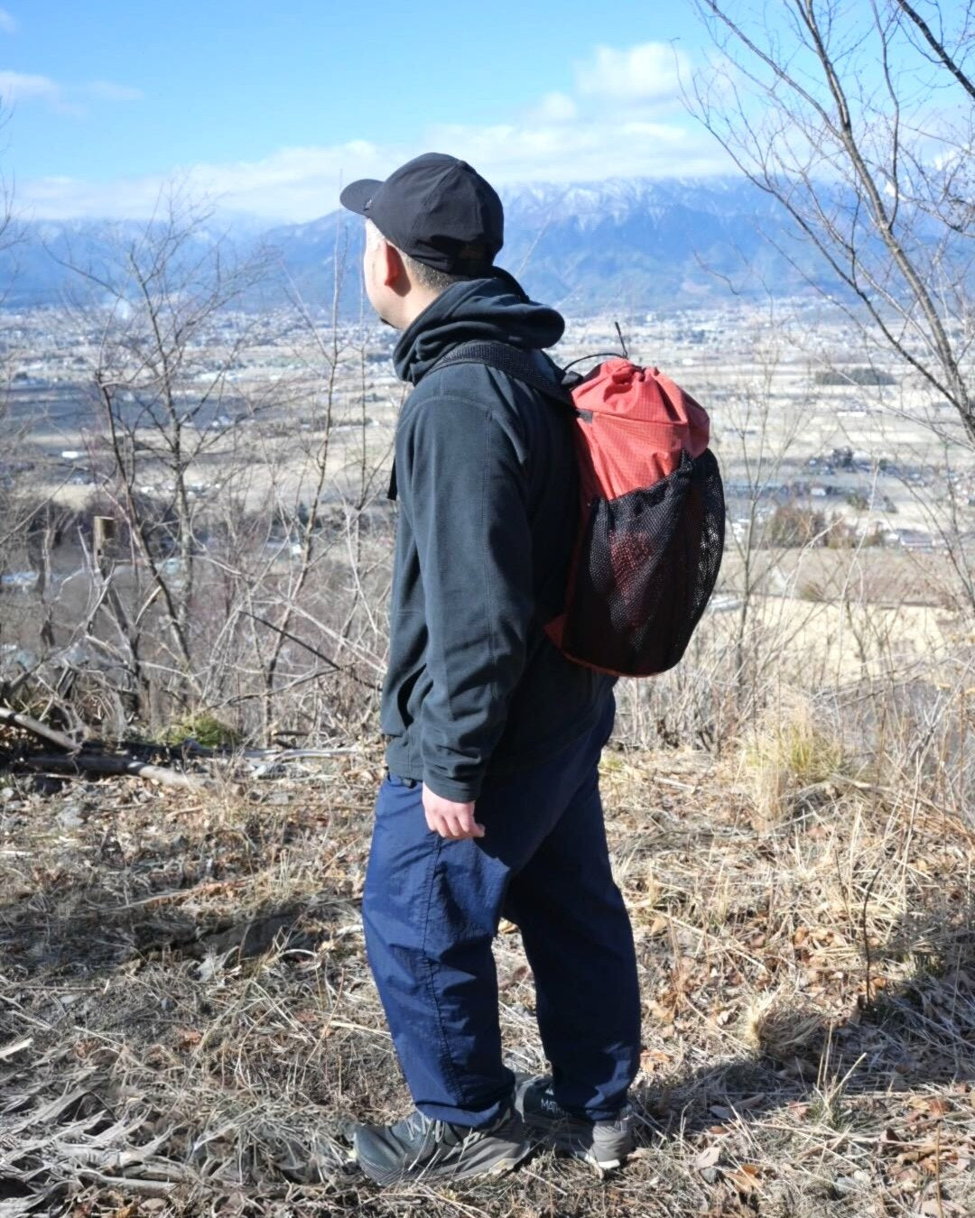 【FAIRWEATHER】packable pack (hmpe rip/chili)