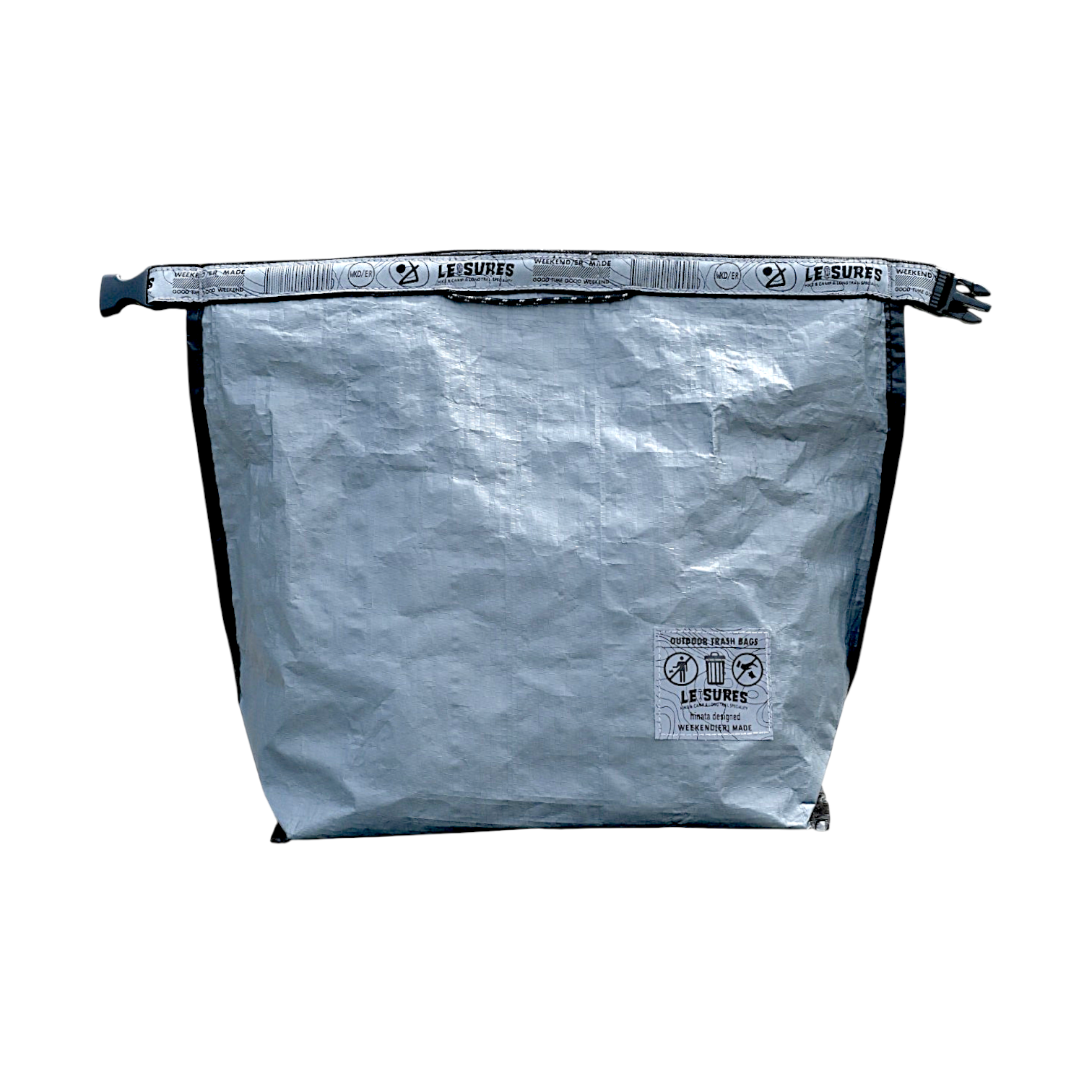 新品同様、走行1キロ程度、倉庫保管のため若干の埃あり hinata x WEEKEND(ER) x LEISURES】 OUTDOOR TRASH BAG SOLO 