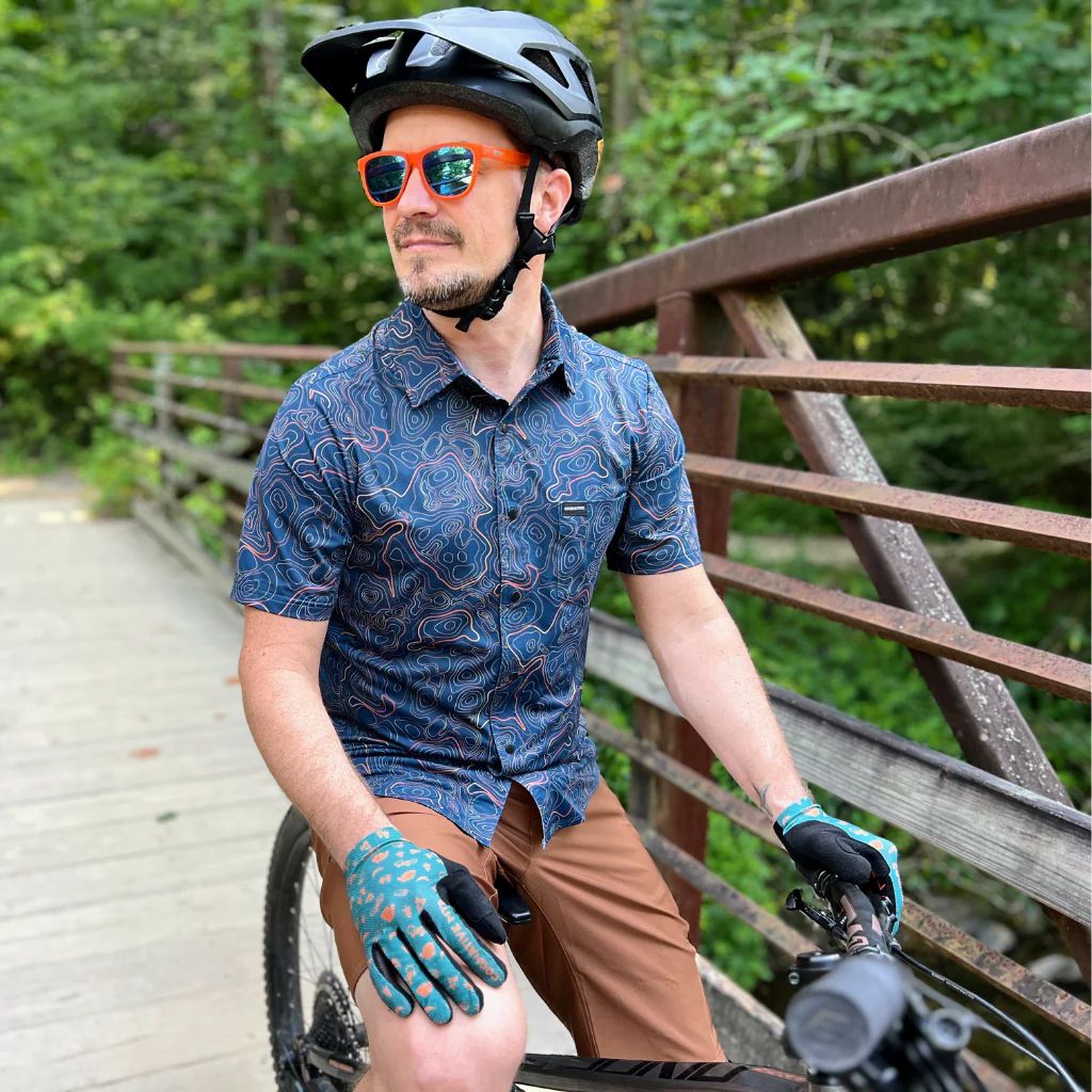 【Cognative MTB】Short Sleeve Catalyst Shirt Moss Topo