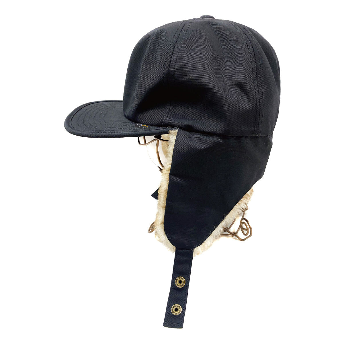【BASIQUENTI】cordura 60/40 flap cap