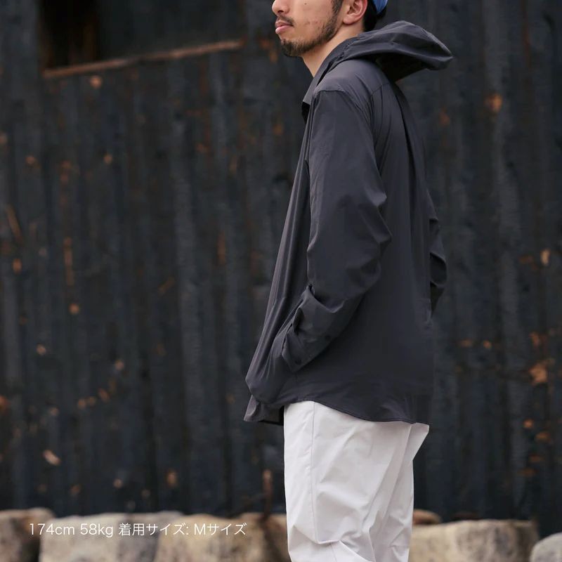 【STATIC】MERCED RIVER HOOD SHIRTS / Oregano