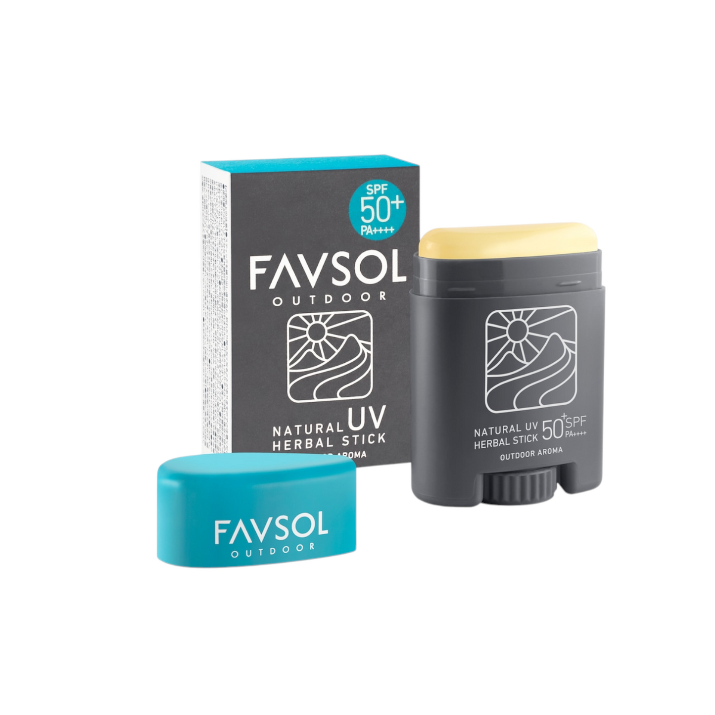 【FAVSOL】FAVSOL NATURAL UV HERBAL STICK(日焼け止め&虫よけ)