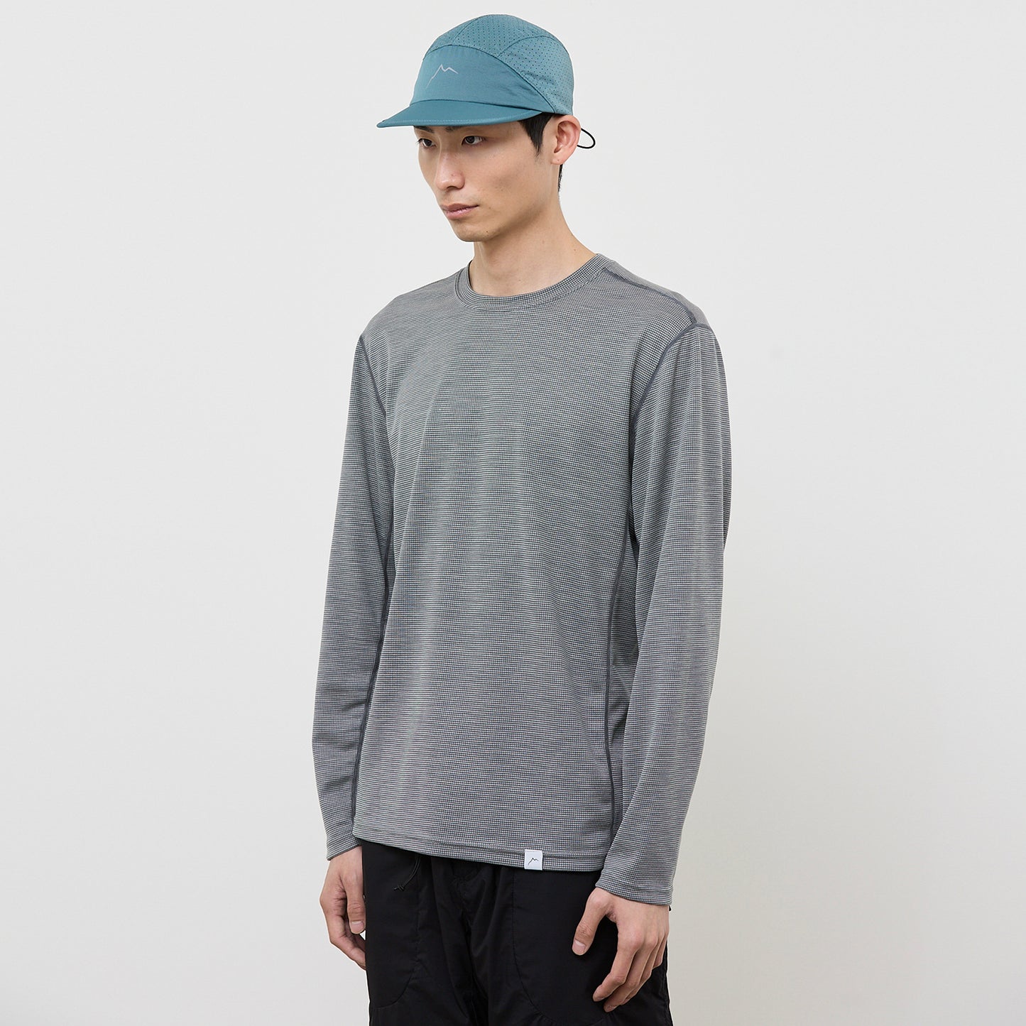 【CAYL】Wool Blend Long Sleeve Charcoal