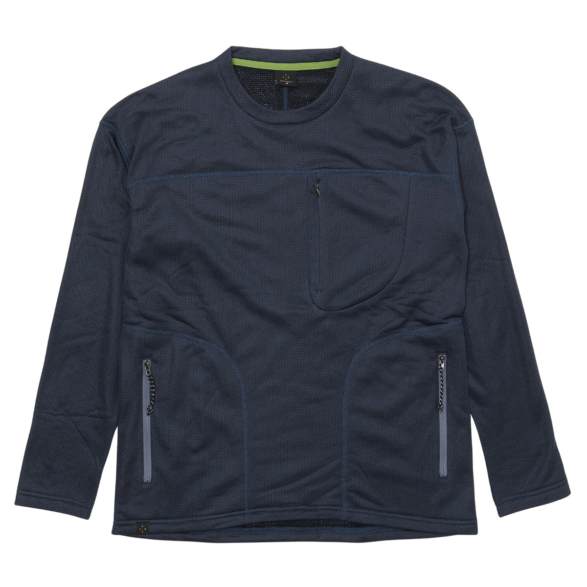 【AXESQUIN】Ventilation LS Tee - Octa / Navy