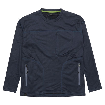 【AXESQUIN】Ventilation LS Tee - Octa / Navy