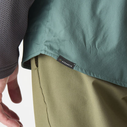 【AXESQUIN】Combination Shirt / BLACK