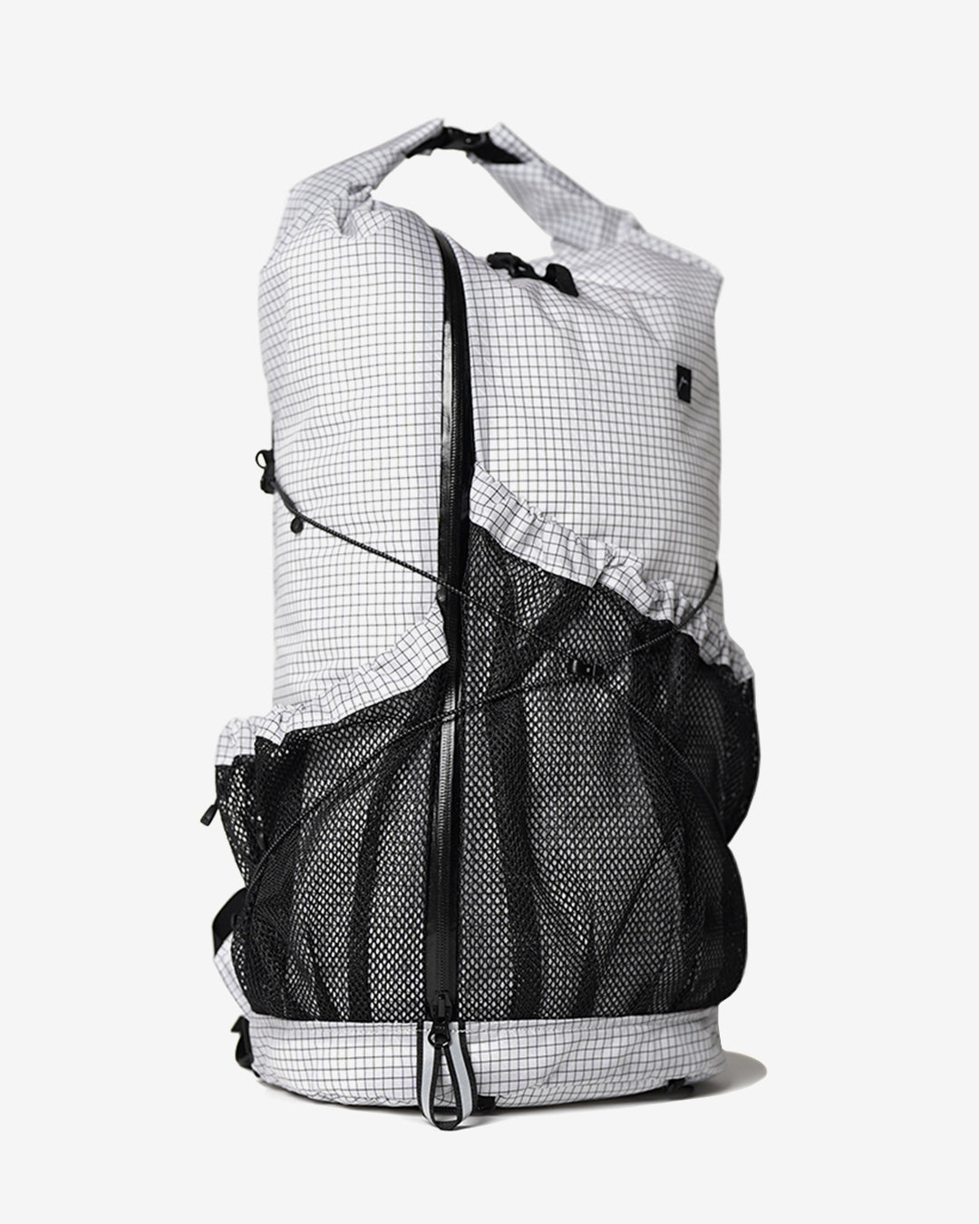 【CAYL】Mari Roll Top SM B-Grid / White