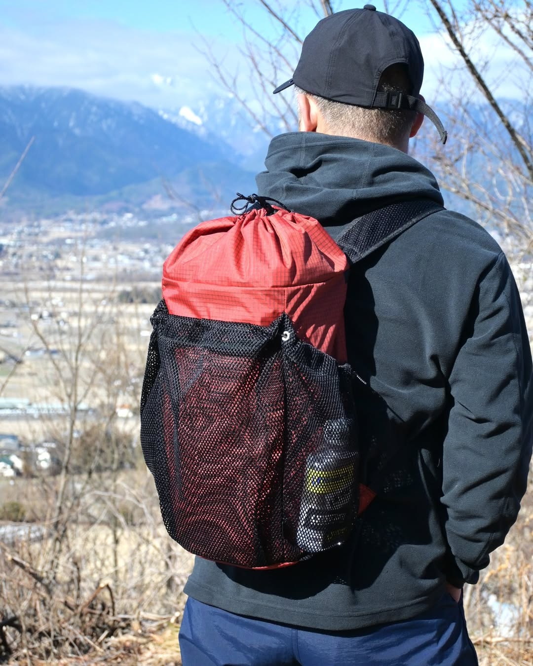 【FAIRWEATHER】packable pack (hmpe rip/chili)