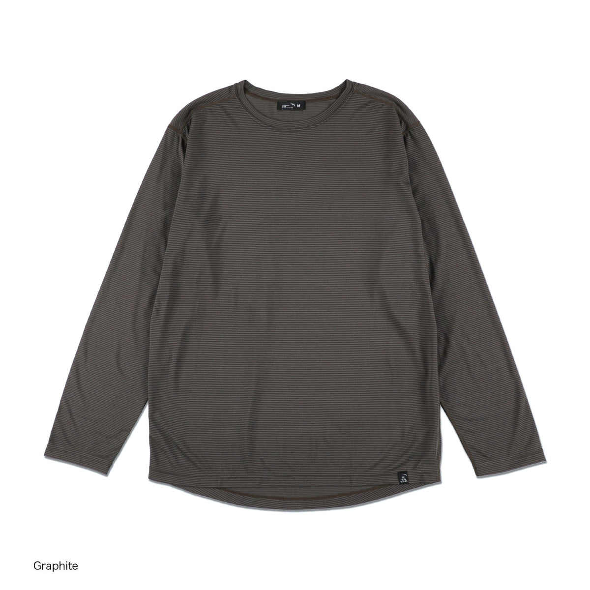 STATIC All Elevation L/S Shirts Men's、グラファイトの長袖ベースレイヤー