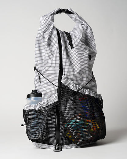 【CAYL】Mari Roll Top SM B-Grid / Grey