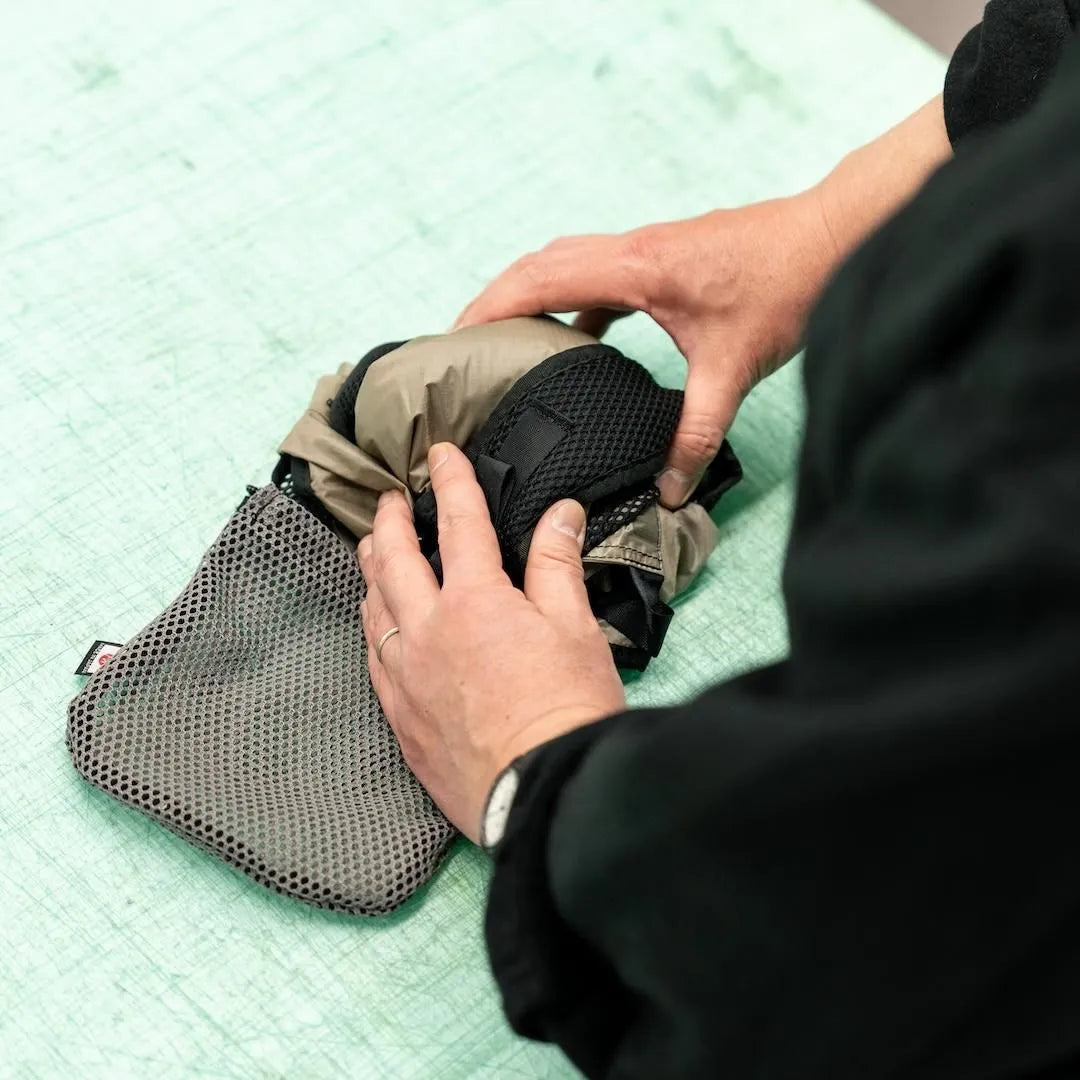 【FAIRWEATHER】packable pack (hmpe rip/avocado)
