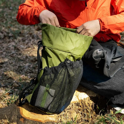 【FAIRWEATHER】packable pack (hmpe rip/avocado)