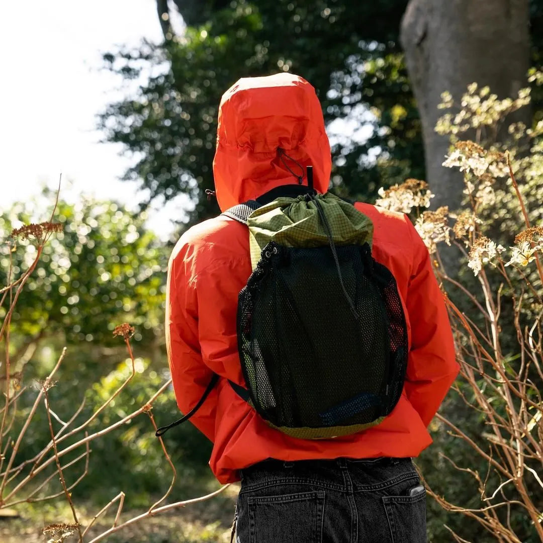 【FAIRWEATHER】packable pack (hmpe rip/avocado)