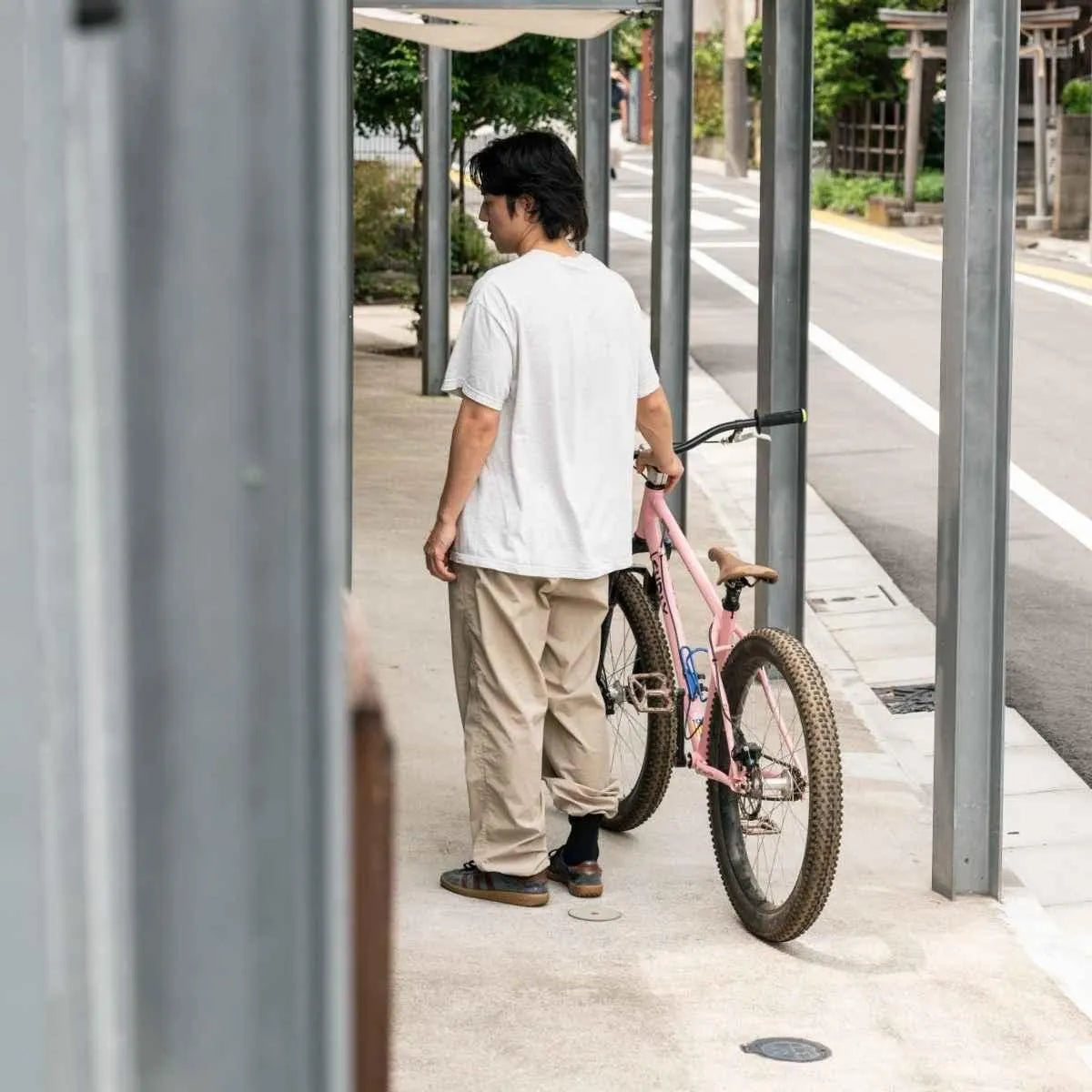 【BLUE LUG】motion pants / beige