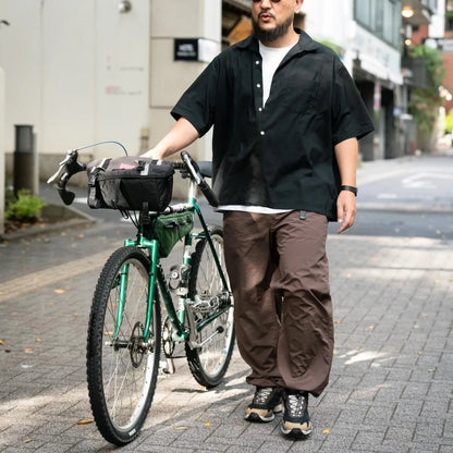 【BLUE LUG】motion pants / brown