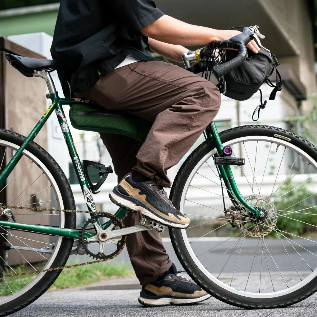 【BLUE LUG】motion pants / brown