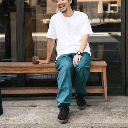 【BLUE LUG】motion pants / bluegreen