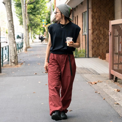 【BLUE LUG】motion pants / brown