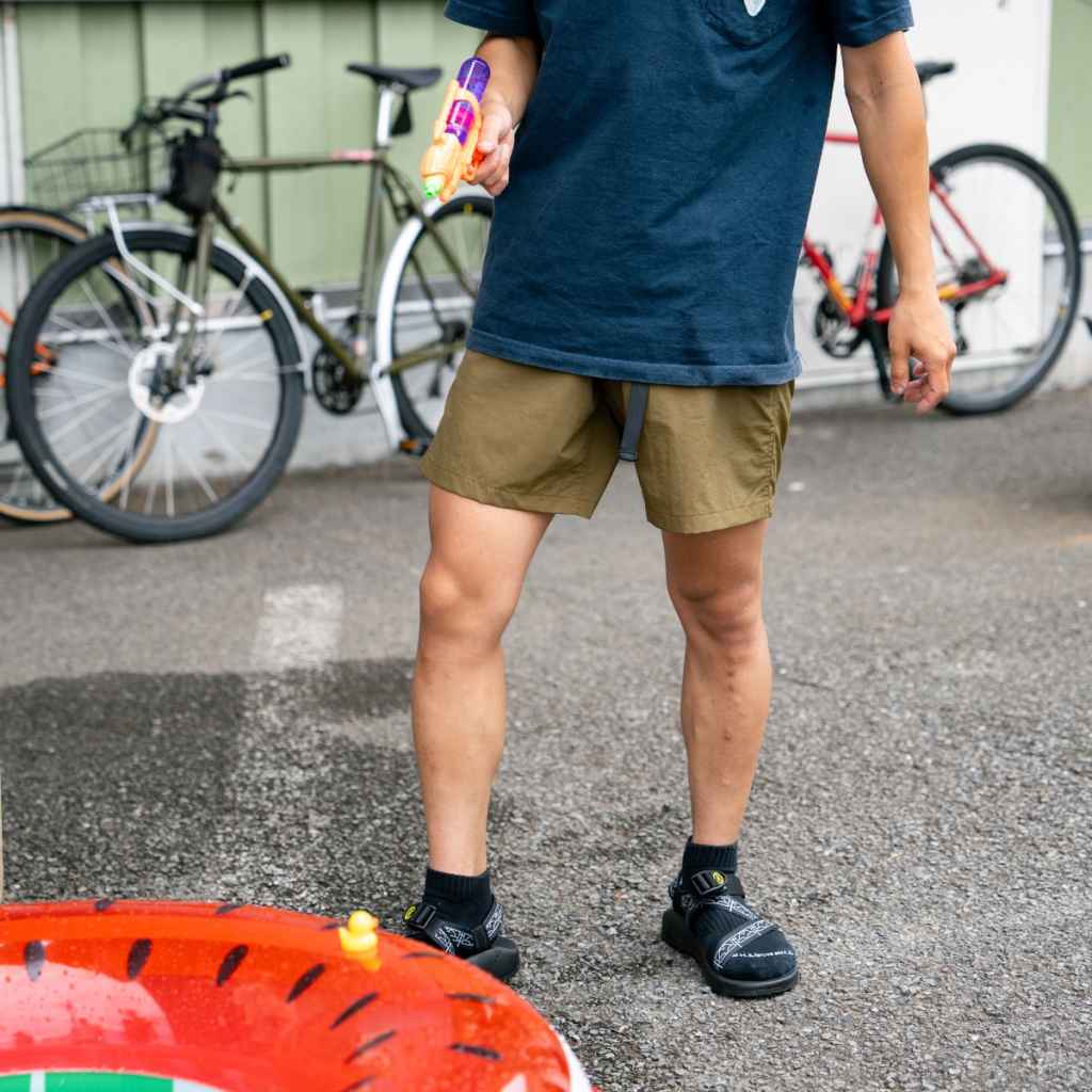 【BLUE LUG】bike shorts / navy