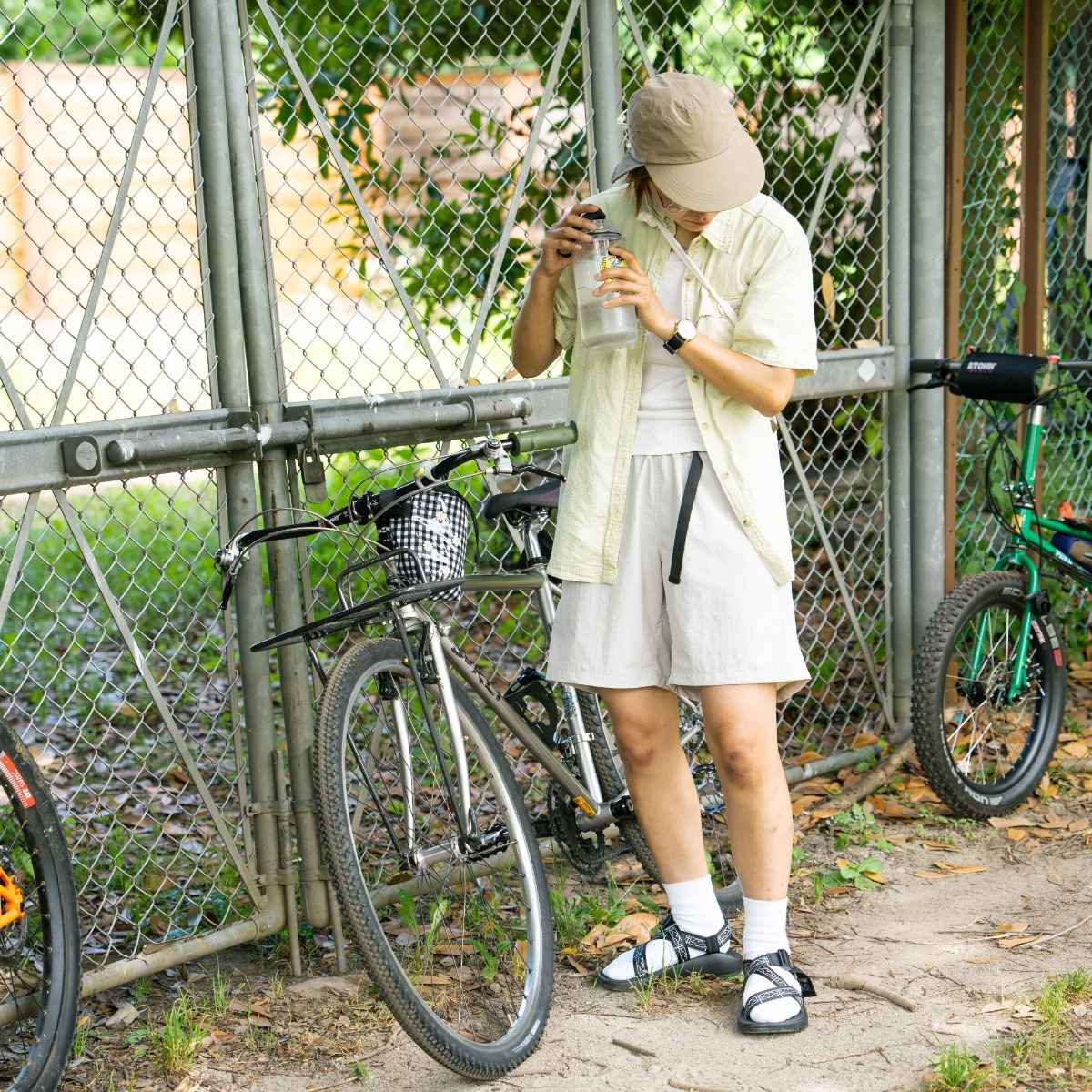 【BLUE LUG】bike shorts / navy