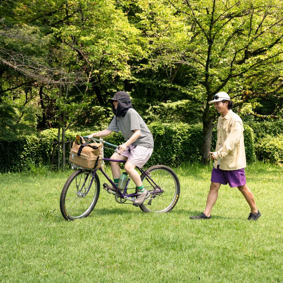 【BLUE LUG】bike shorts / navy