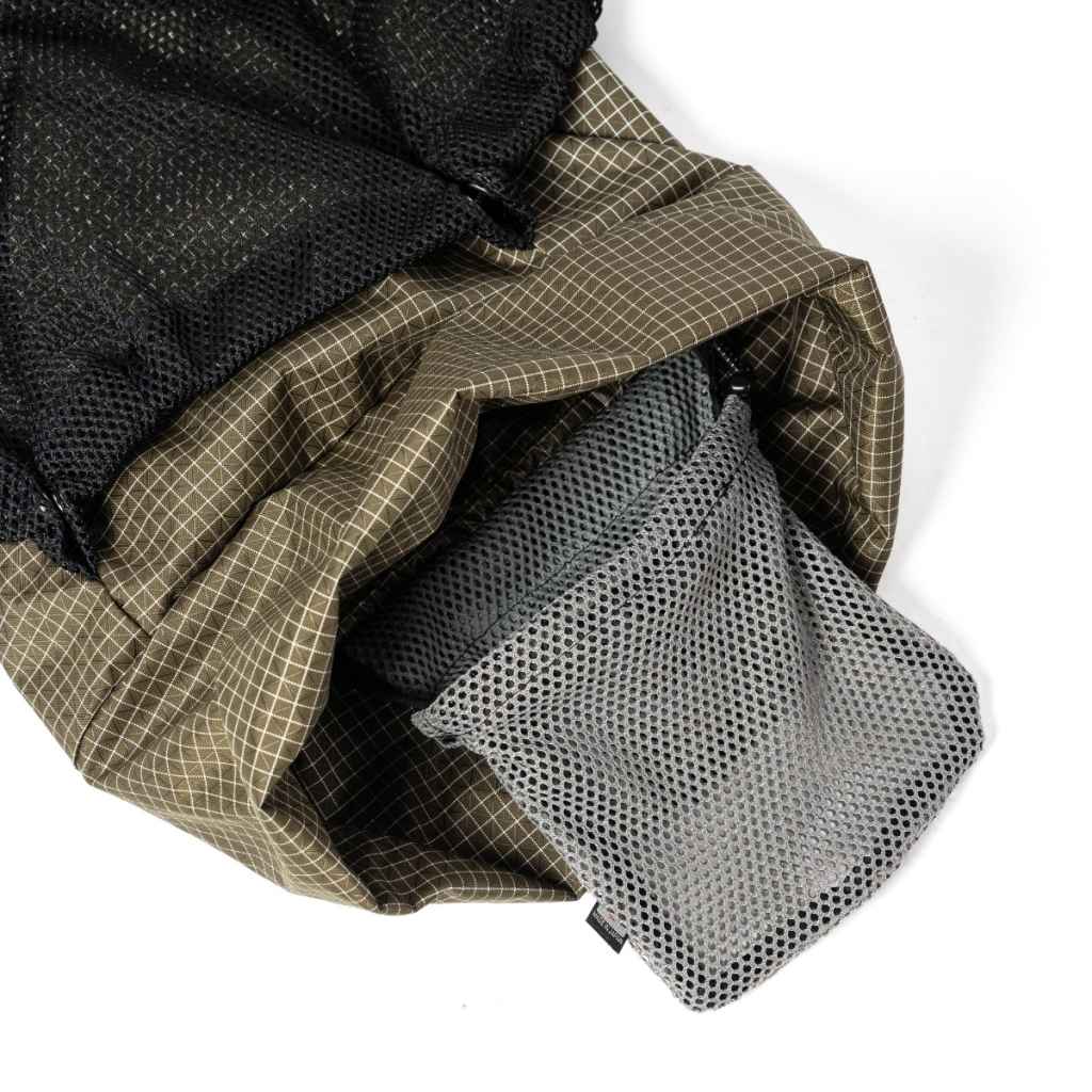 【FAIRWEATHER】packable pack (rip olive)