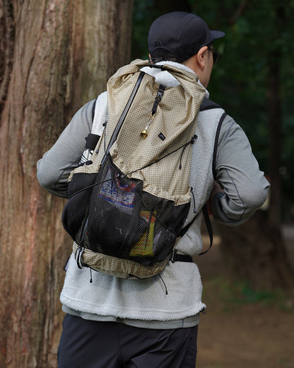 【CAYL】Mari Roll Top SM B-Grid / Grey