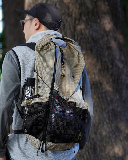 【CAYL】Mari Roll Top SM B-Grid / Beige