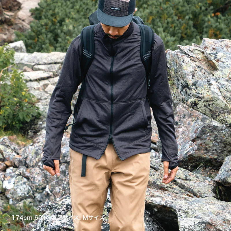 【STATIC】ADRIFT JACKET / Deep Sea