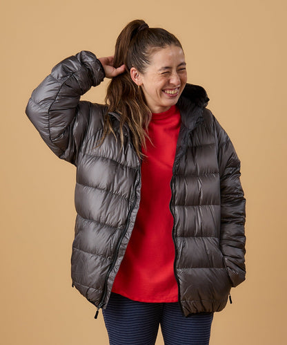 【Trail Bum】NOT BAD DOWN HOODIE / BLACK