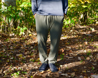 【LAST FRONTIER DESIGN】First frost easy pant / OLIVE