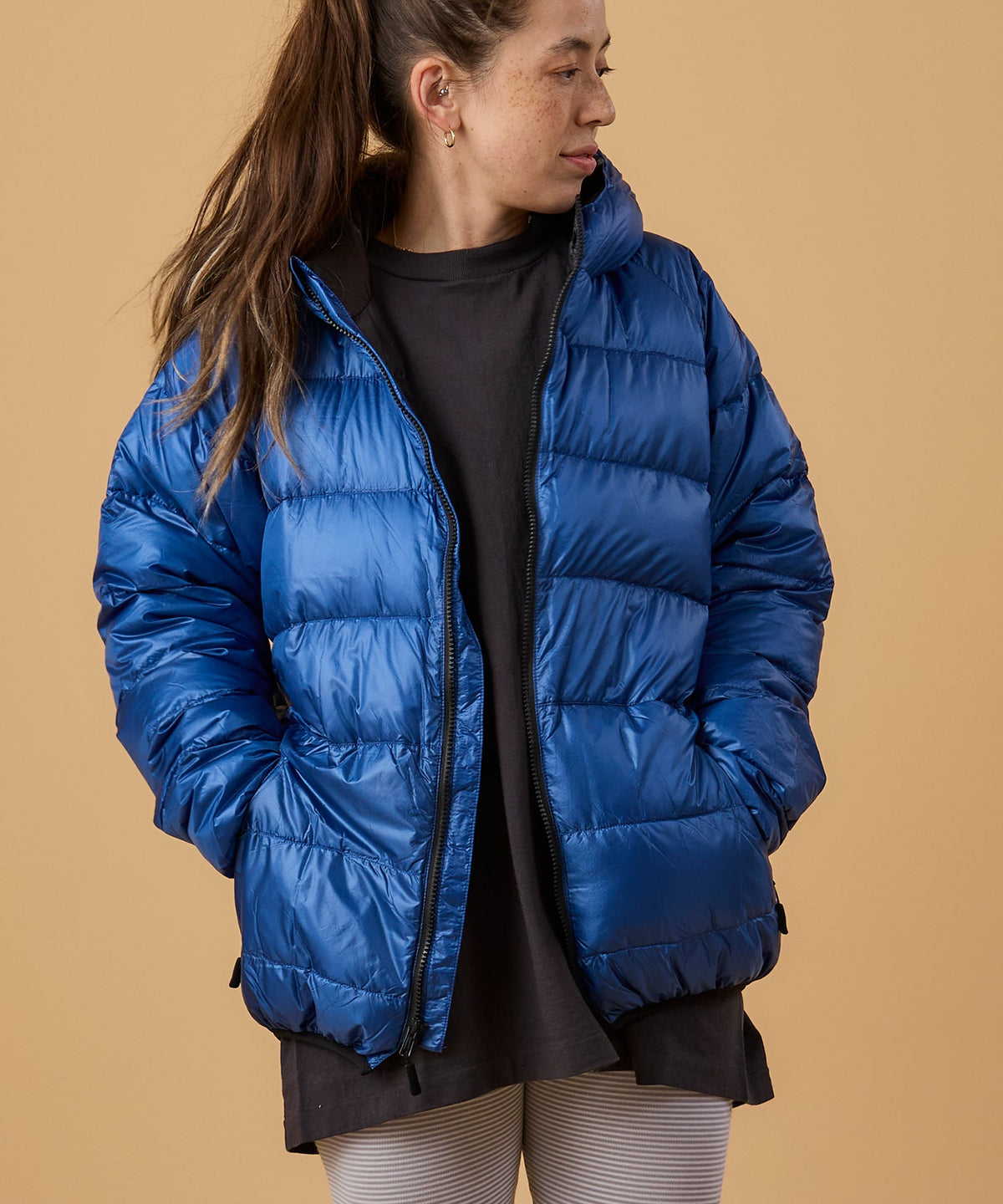 【Trail Bum】NOT BAD DOWN HOODIE / BLACK
