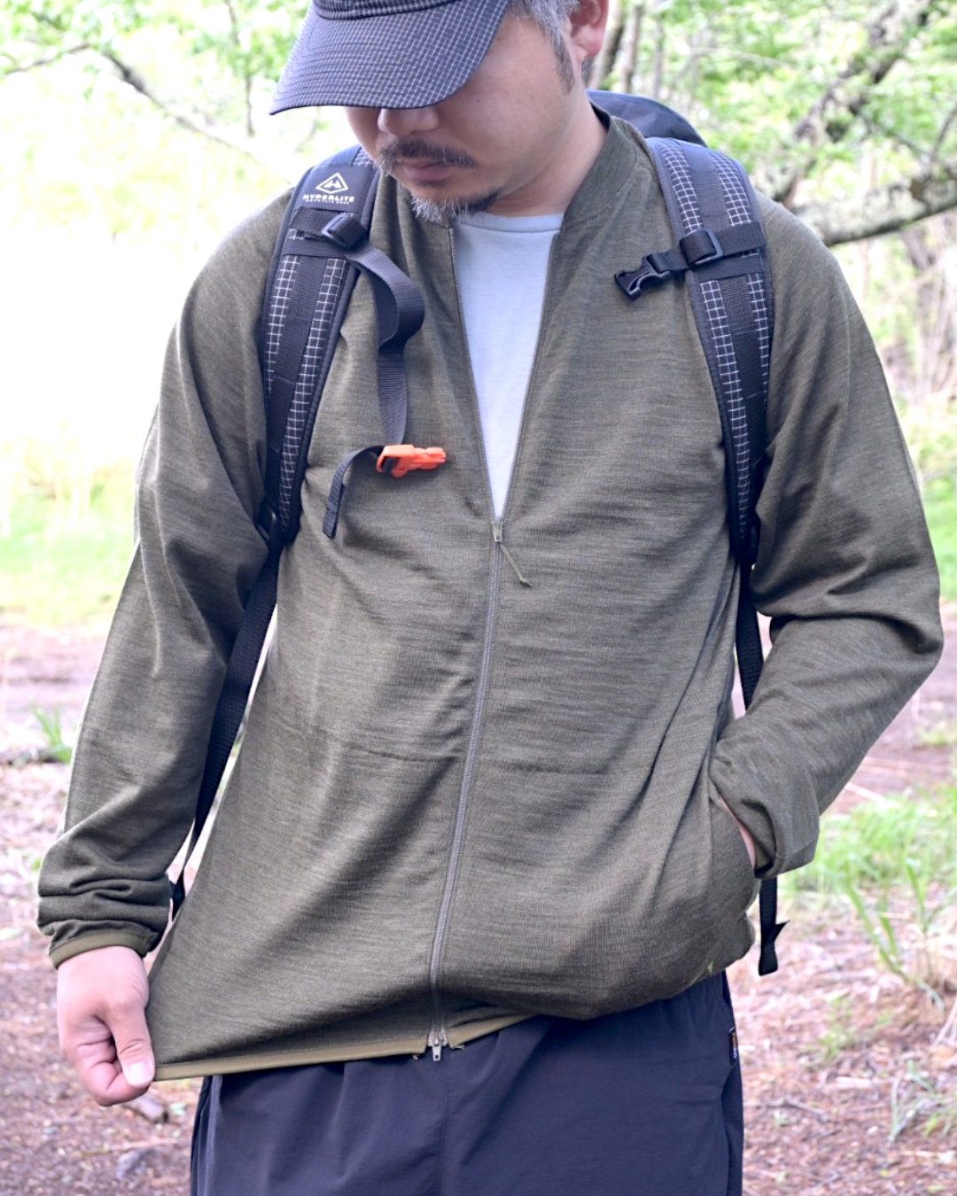 【subtle voice】SV Wool Add Jacket / Deep Moss