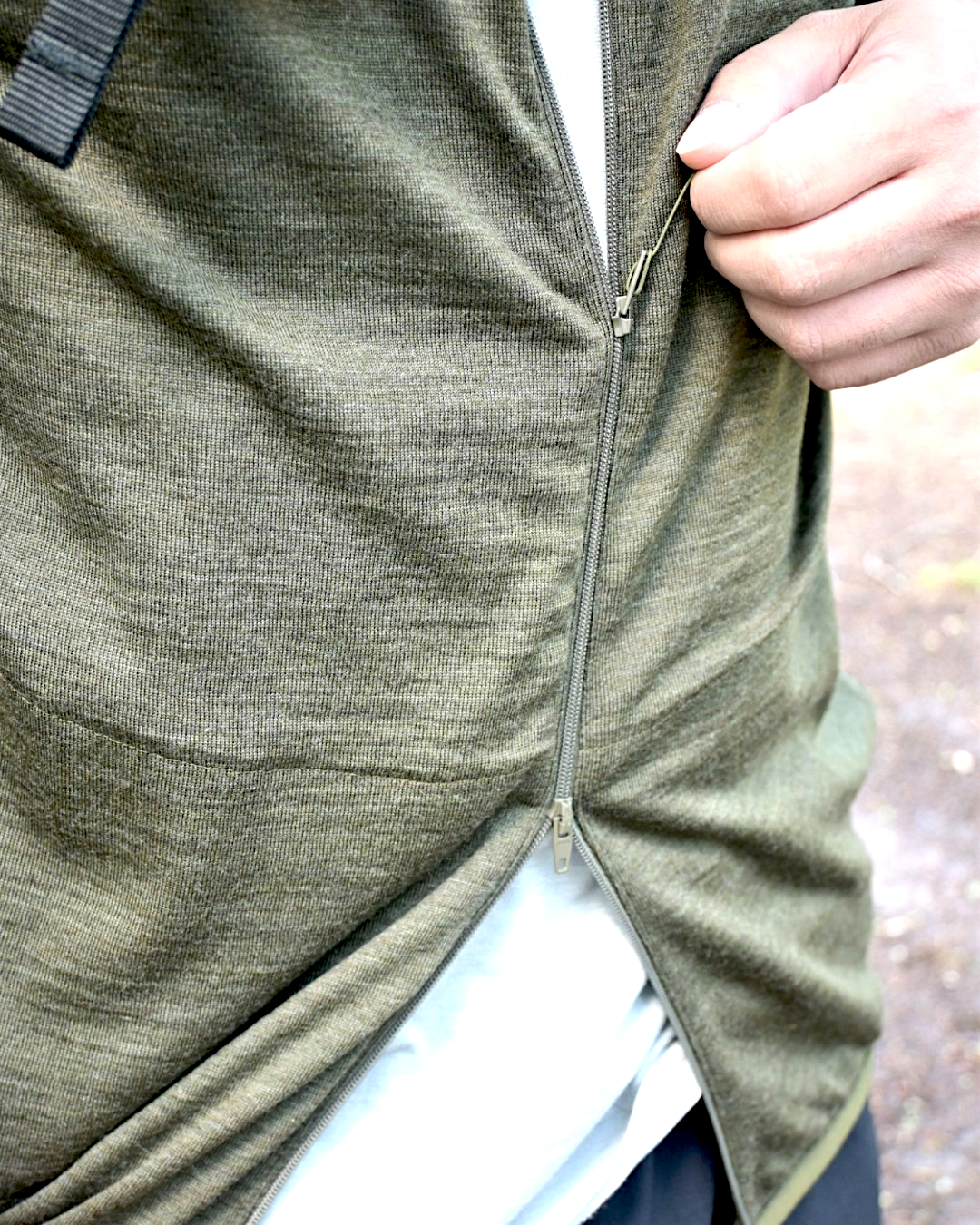 【subtle voice】SV Wool Add Jacket / Deep Moss
