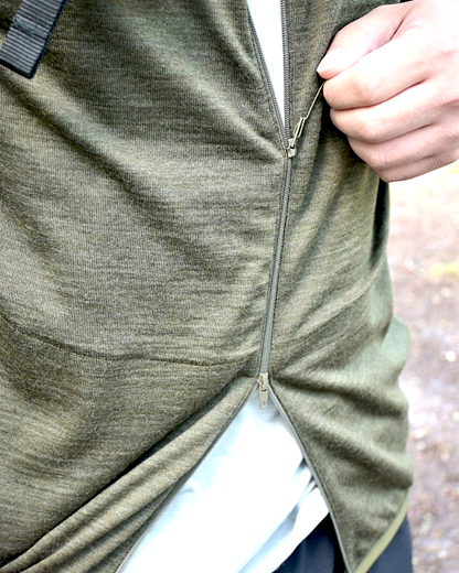 【subtle voice】SV Wool Add Jacket / Deep Moss