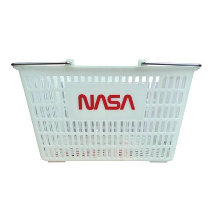 NASA SHOPPING BASKET GLOW、蓄光するカゴ型バスケット