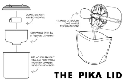 【PIKA OUTDOORS】Tha Pika Lid