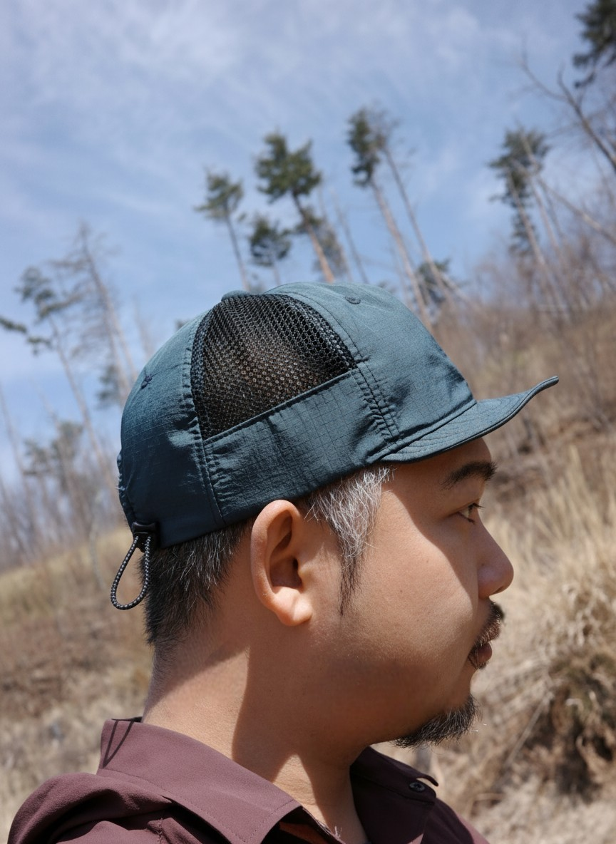 【BASIQUENTI】Ripstop Side Mesh Cap