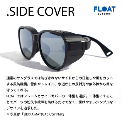 【FLOAT】SIERRA MAT BLACK / Lt.GR