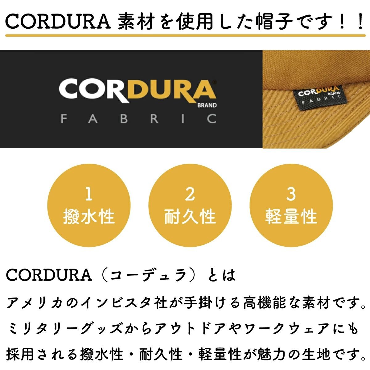 【BASIQUENTI】Cordura Mini Rip Ball Cap - LEISURES 公式オンラインショップ