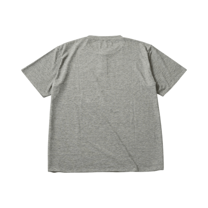 【BRING】WUNDERWEAR ヘンリーネックTシャツ / Melange Gray - LEISURES 公式オンラインショップ