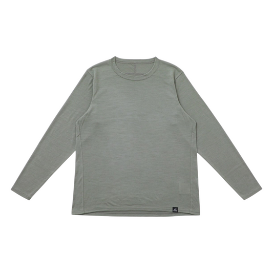 【ROUVER】AXIO Dry Wool Long tee / OLIVE