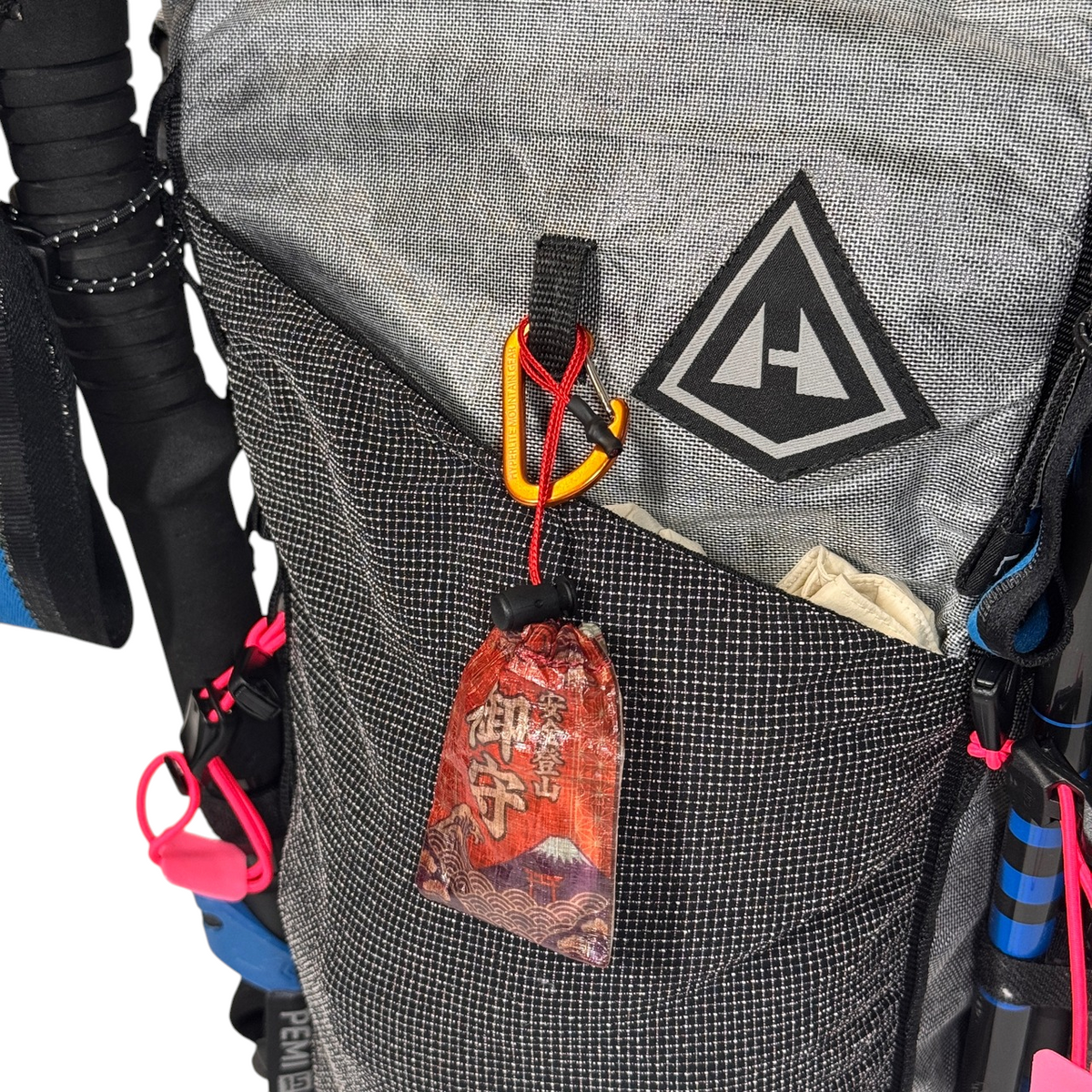 【FLG】DCF巾着 安全登山御守