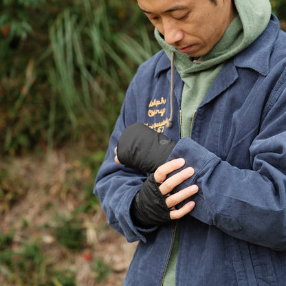 handson grip Breezy GT、黒い手甲タイプのグローブ