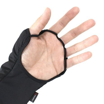 handson grip Breezy GT、グレーの手甲タイプのグローブ