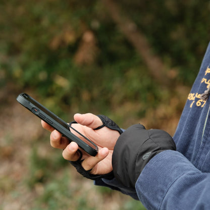 handson grip Breezy GT、黒い手甲タイプのグローブ