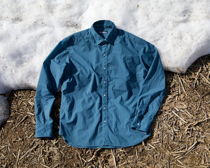 【LAST FRONTIER DESIGN】Cordura UL Mountain Shirt BLUE - LEISURES 公式オンラインショップ