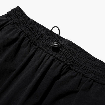 【LEISURES】 Cordura Stretch Pants LEISURES Big Logo / BLACK - LEISURES 公式オンラインショップ