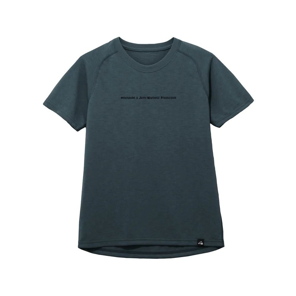 【milestone】Original T-Shirt Canvas "Let's Keep Pushing Our Limits!" indigo - LEISURES 公式オンラインショップ