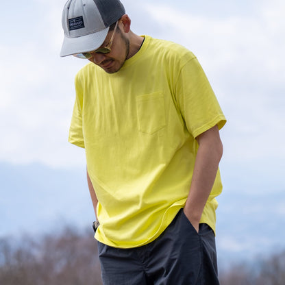 【subtle voice】MT Cotton T-shirt [Pure Lime]